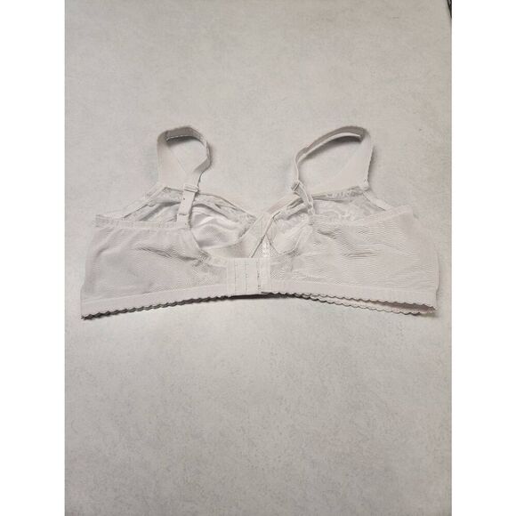 Glamorise 1000 Magic Lift Full Figure Support Bra 46D White - Picture 2 of 3